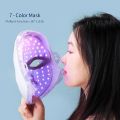7 Color LED Light Therapy Face & Neck Mask | Wireless Beauty Device for Anti-Aging, Acne, Wrinkle Removal & Skin Rejuvenation. 