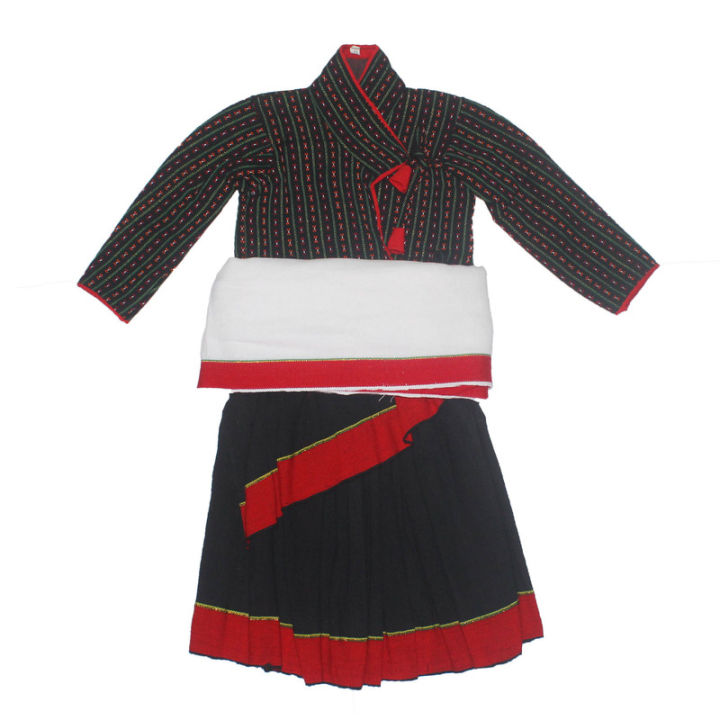 Newari Hakupatasi Skirt,Cholo And Khasto Set -  22