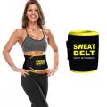 Black Sweat Waist Slimming Belt for Women. 