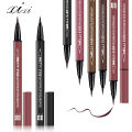 Makeup xixi eyeliner is waterproof, non-smudging, non-discoloring, long-lasting, quick-drying, quick-drying, soft hair, burgundy brown, 1732. 