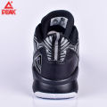 PEAK Basketball Shoes Black For Men EW9221A | Thick Material Breathable Basketball Shoes For Men | Black Basketball Shoes For Men. 