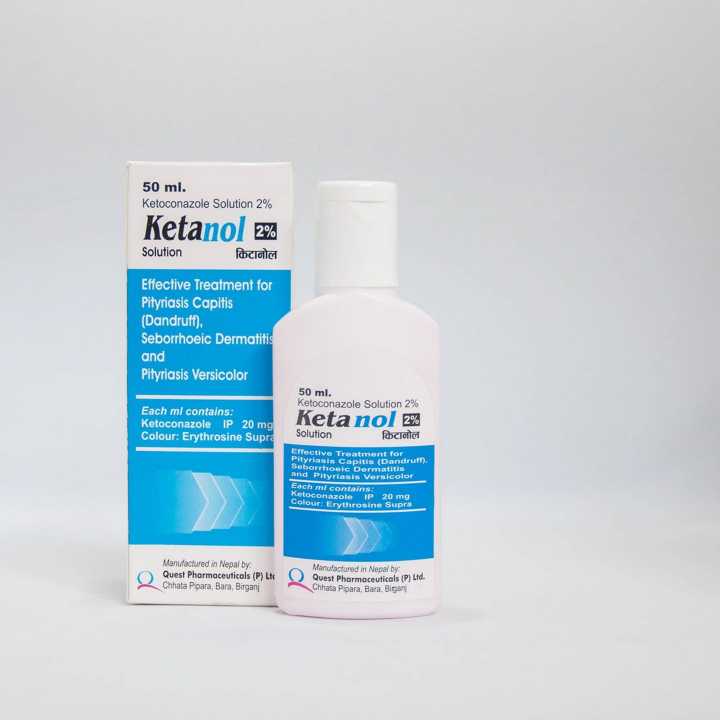 Ketanol Shampoo Ketoconazole 2% Solution 50 ml