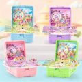 Creative Stereo Book 3D Folding Book Dream Amusement Mini Model Keychain Cartoon Castle Pop Up Book Keychain Educational Toy. 