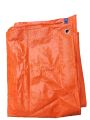 9 ft. X 12 ft. Tripaal / Tripal / Tarpaulin / (Waterproof, Durable) 9 X 12 Tarpaulin त्रिपाल Orange Blue Colour. 