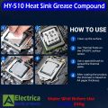 Vylon HY510 250g Grey Silicone Compound Thermal Paste Conductive Grease Heatsink for CPU GPU Chipset Termopasta Cooling with scraper by Electrica. 