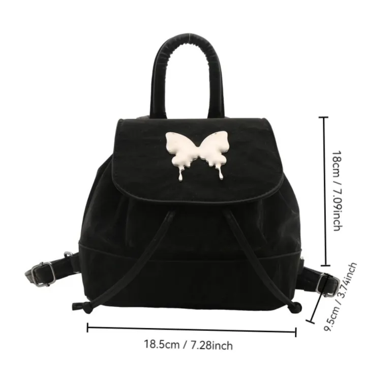 Fashion%20PU%20Women's%20Backpack%20High-capacity%20Butterfly%20Mini%20Backpack%20Solid%20Color%20School%20Backpack%20Women%20-%20Image%202
