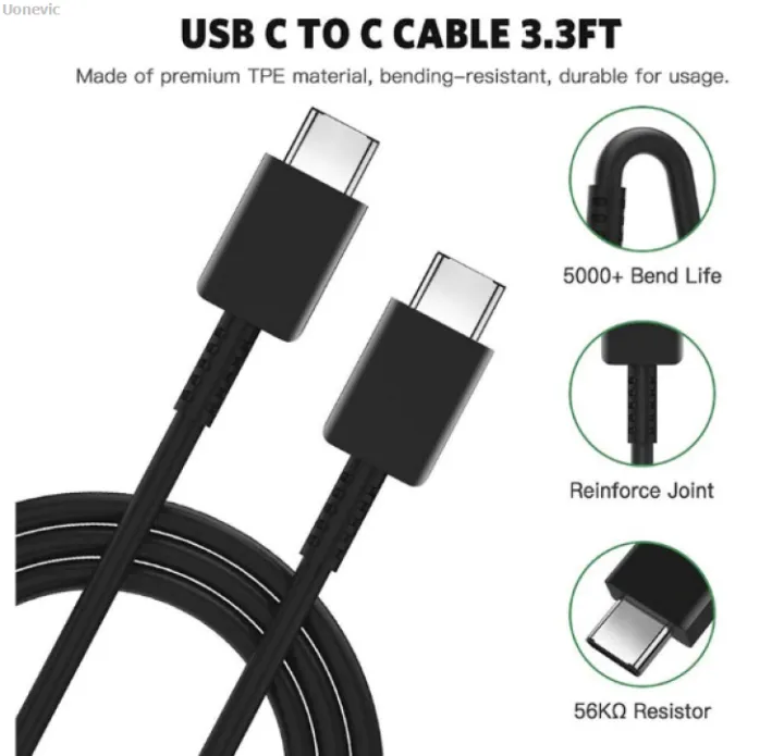 Uonevic%20zSB%20Typ%20Adapter%20+%20U%20Samsung%2025W%20Fast%20Charging%20Luxury%20Adapter%20C%20to%20Type%20C%20Cable%20Mobi%20bi%20-%20Image%202