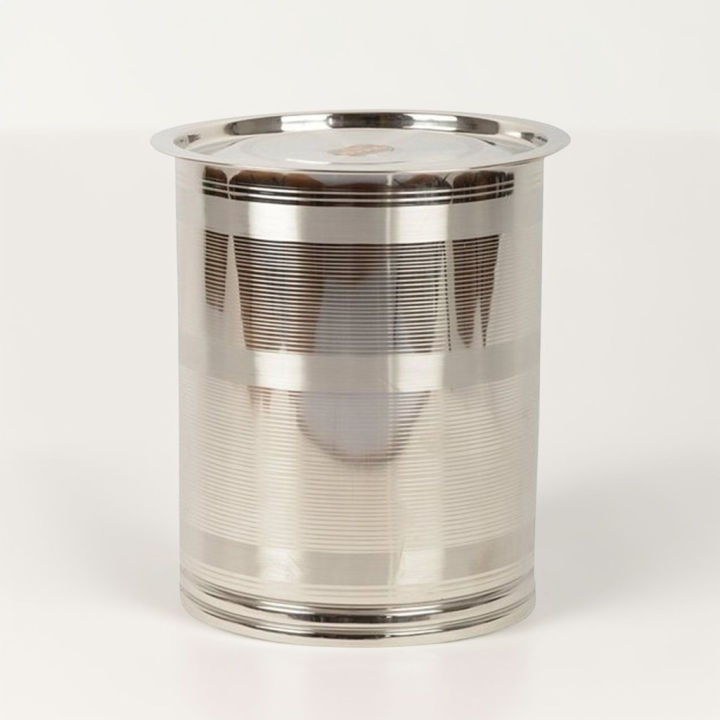 Daal Rice Packing Material Steel Rice, Daal ,Flour Container Drum Heavy No.1 Approx 10 Kg Small ...