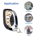 NEW 433MHz Smart Copy Duplicator Remote Control 4 Button Electric Garage Door Gate Remote Cloning Key Fob Command Hand Transmitter. 