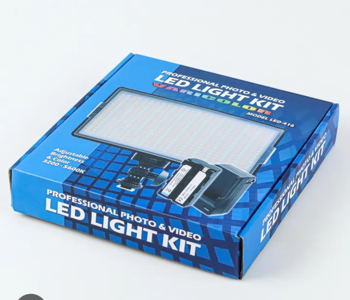 PROFESSIONAL PHOTO AND VIDEO LED LIGHT KIT | Daraz.com.np