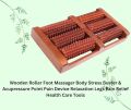 Flavoma Sheesham Wooden Foot/Feet Massager 6 Roller Stress Acupressure | Massage Roller for Back, Neck, Shoulders & Legs, Large Foot Massager for Pain Relief. 