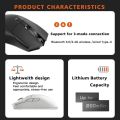 Motospeed Darmoshark N3 Wireless BT 3 Mode Gaming esports Mouse 26000DPI 7 key Optical PAM3395 Lightweight portable computer mouse suitable for laptop computers. 