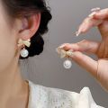 Enacolor New Bead Earrings for Women | Fashion Design Small Deop Earring For Women Girls. 