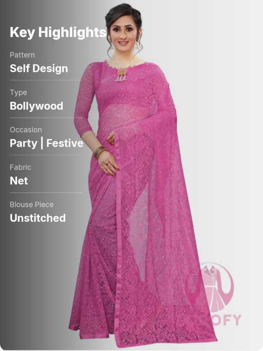 Self%20Design%20Bollywood%20Net%20Saree%20For%20Women%20-%20Image%208