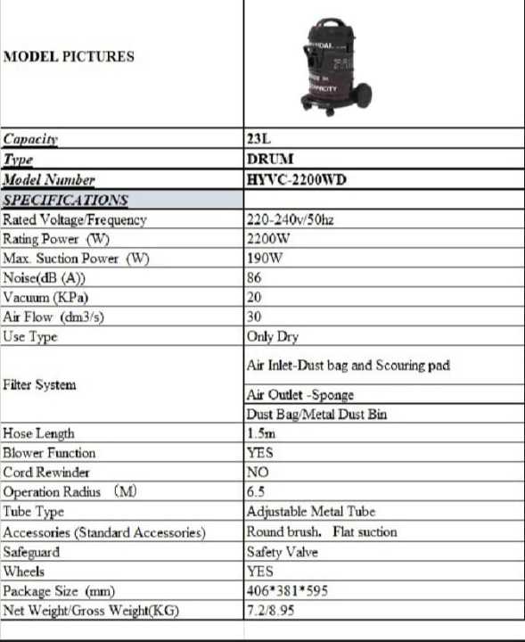 Hyundai%20Vacuum%20Cleaner%20Drum%20Type%20,%20%202200%20Watt%20And%2023%20Ltr%20Tank%20Capacity%20-%20Image%204