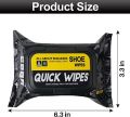 Shoes Cleaning wipes | Shoe Cleaner For Unisex Tissue Paper | Pack Of 80 Wipes. 