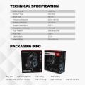 Fantech Hg11 Pro Captain 7.1 Surround Sound Gaming Headset Over Ear Headphone. 