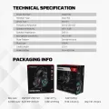 Fantech Hg11 Pro Captain 7.1 Surround Sound Gaming Headset Over Ear Headphone. 