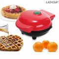 Mini Waffles Maker Machine For Home, Red - 350 Watts. 