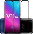 9D/10D/11D Full Screen Tempered Glass for  Vivo V11 Pro  - Black. 