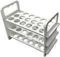 Polypropyline Test Tube Stand 3 Tier 15mmx18 holes(polypropylene)  - 1 piece stand. 