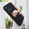 UCUC for Realme 9 Pro / OnePlus Nord CE 2 Lite 5G Back Cover Three Little Bears Soft Thin Liquid Silicone Phone Case. 