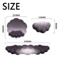 Easy To Clean Creative Keyboard Mouse Pad Soft Cloud Shape Mouse Wrist Rest Wrist Support Non-Slip Mouse Wrist Support Mat Computer Accessories. 