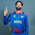 2024 ICC Men's T20 Official World Cup Jersey | Full Sleeve Nepal Cricket Jersey. 