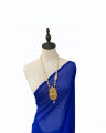 Plain Chiffon Saree For Women, Sifon Saree Plain, Chifon Saree For Women,Blue. 