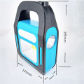 ARELENE 4X 3 in 1 Solar USB Rechargeable COB LED Camping Lantern, Charging for Device, Waterproof Emergency Flashlight LED Light. 