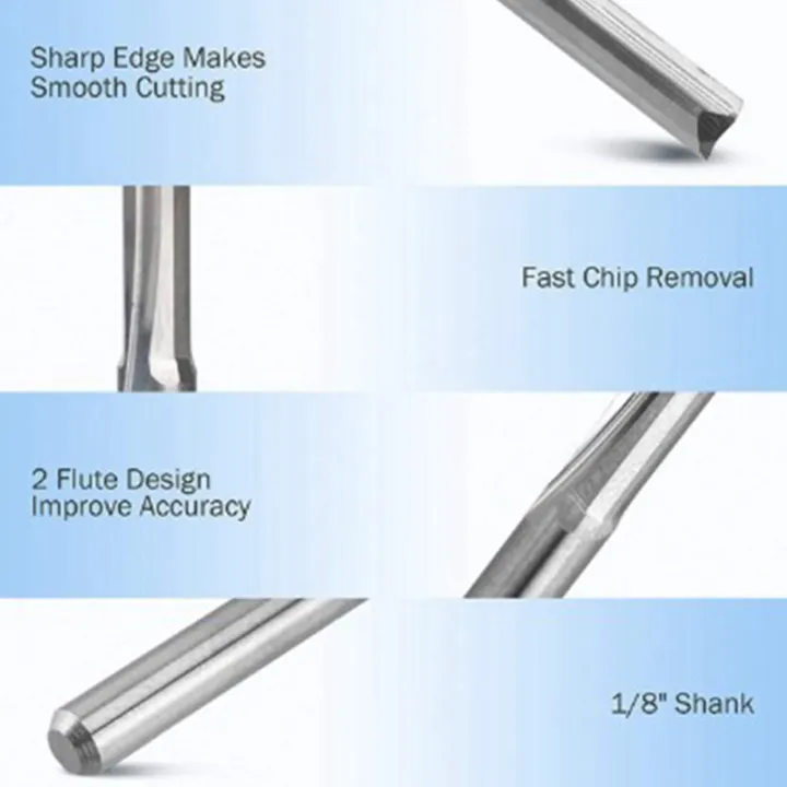 5PCS%20Two%20Flutes%20Spiral%20Carbide%20Mill%20Tool%20Cutters%20for%20CNC%20Router,%20Compression%20Wood%20End%20Mill%20Cutter%20Bits,%203.175X17mm%20-%20Image%205