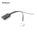 Aweisuan 【LoLular design】1pc Car Bluetooth Module Aux-In Audio For Bmw E60 04-10 E63 E64 E61 Mini Navi Radio Stereo Aux Cable Adapter Wireless Audio. 