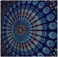 Aiog-Omra Mandala Tapestry, Wall Hanging, Room Decor, Table Cover. 