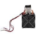 fasdaga 2X 12V 6A Thermoelectric Peltier Semiconductor Cooler Refrigeration Cooling System Kit Cooler Fan for Air Cooling. 