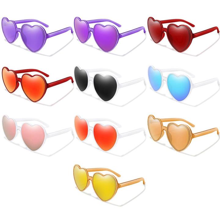 Linman%20Sunglasses%20Heart%20Protection%20UV400%20Goggles%20Clout%20Affordable%20Sunglasses%20Halloween%20Glasses%20Cosplay%20Heart%20Lady's%20-%20Image%207