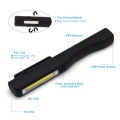 Rechargeable LED COB Portable Camping Inspection Lamp Magnetic black. 