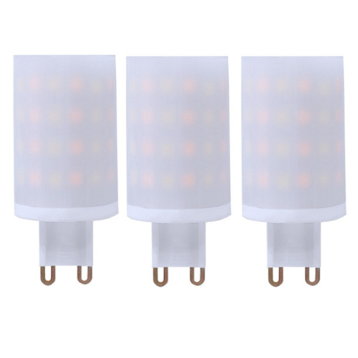 Voice Activated Tuya WiFi Smart LED 6W G9 Bulbs, 3-Pack, Halogen Style Dimmable Lights, EU Plug for Home