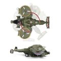Children's Airforce Fighter 360 Degree Rotating Aircraft Model Toy Helicopter  Avenger Battery Operated AT. 