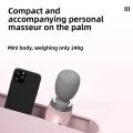 New Portable Mini Fascia Tool ABS Fast Rechargeable Massage Artifact Universal Vibrating Electric Massage Tool Legs Waist. 