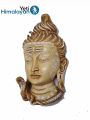 White Color Shiva ji, Lord Shiva Face Wall Hanging Resin Statue Nepal, Nepali Antiques by Himalayan Yeti Store. 