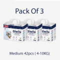 Aiwibi Premium Pant Diapers Medium 42 Pieces Pack Of 3. 