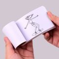 Flip Book Kit with Mini Light Pad LED Lightbox Tablet Design with Hole 300 Sheets Flipbook Paper Binding Screws for Drawing Tracing Animation Sketching Cartoon Creation. 