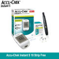Accu-Chek Instant S Blood Glucose Monitor with Free 10 Test Strips. 