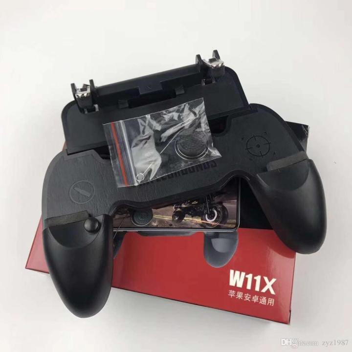 W11x Pubg Mobile Game Controller with L1R1 Trigger iOS Android