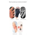 1Pair Durable Body Building Dumbbell Half Finger Pull-Ups Training Protection Gloves Hand Grips Gloves Gym Hand Grip Hand Gloves. 