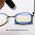 Metal Frame Blue Ray Cut Round Gandhi Trendy Light Blocking Premium  Glasses 100% UV Protection Pretty Looks Computer Glasses. 