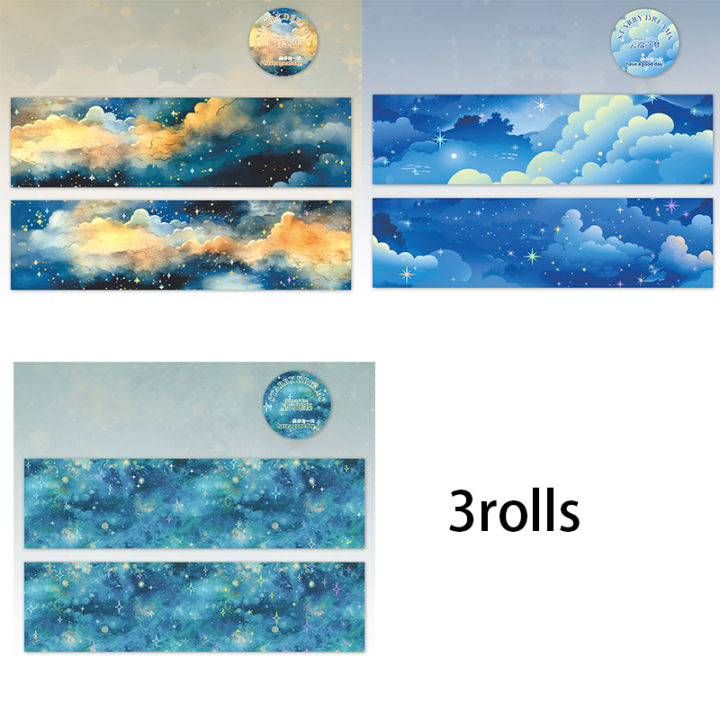 DIY%20Theme%20Starry%20Night%20Dream%20Bag%20/%20Roll%20MrPaper2Style3%20Original%20Tape%20Decoration%20Tape%20Phone%20Case%20Photo%20Frame%20-%20Image%206