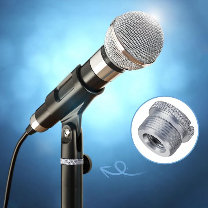 8%20Pack%20Mic%20Stand%20Adapter%20Mic%20Boom%20Stand%20Adapter%20Set%20Kit%205/8%20Female%20to%203/8%20Male,%203/8%20Female%20to%205/8%20Male,%20for%20Microphone%20Stand%20Boom%20Arm%20Camera%20Tripod%20-%20Image%206