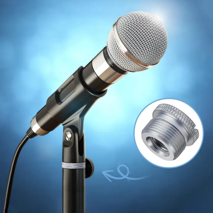 8%20Pack%20Mic%20Stand%20Adapter%20Mic%20Boom%20Stand%20Adapter%20Set%20Kit%205/8%20Female%20to%203/8%20Male,%203/8%20Female%20to%205/8%20Male,%20for%20Microphone%20Stand%20Boom%20Arm%20Camera%20Tripod%20-%20Image%206