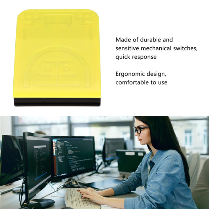 OUMERY%20Single%20Foot%20Switch%20Pedal%20Wireless%202.4G%20Wired%20USB%20Three%20Connection%20Mode%20High%20Sensitivity%20Ergonomic%20Foot%20Switch%20Pedal%20-%20Image%202